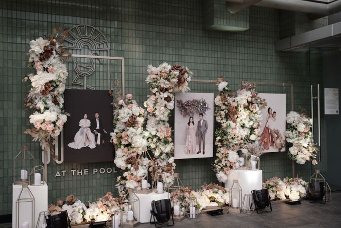 Celvin & Shally Wedding at Summer Pool Swissotel by Swissôtel Jakarta PIK Avenue - 004