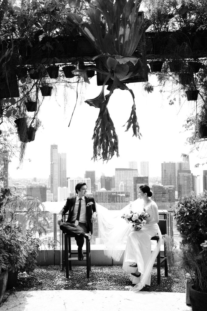 Rei & Nadia Wedding at Terrarium Rooftop by The Imperium