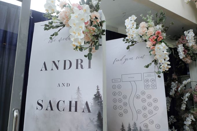 Andri & Sacha Wedding Decoration at Intercontinental Diamond by Valentine Wedding Decoration - 003