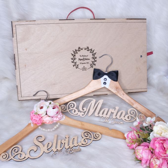 Wedding Hanger by Lasercreative - 014 Wedding Hanger by Lasercreative - 014