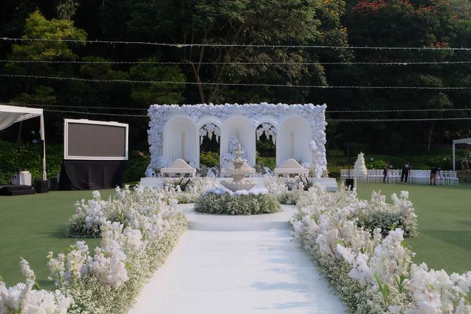 Arnold & Jihan Wedding Decoration at Gedong Putih by Testimo Wedding Planner & Organizer - 034