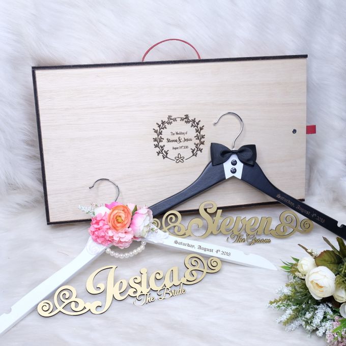 Wedding Hanger by Lasercreative - 016 Wedding Hanger by Lasercreative - 016