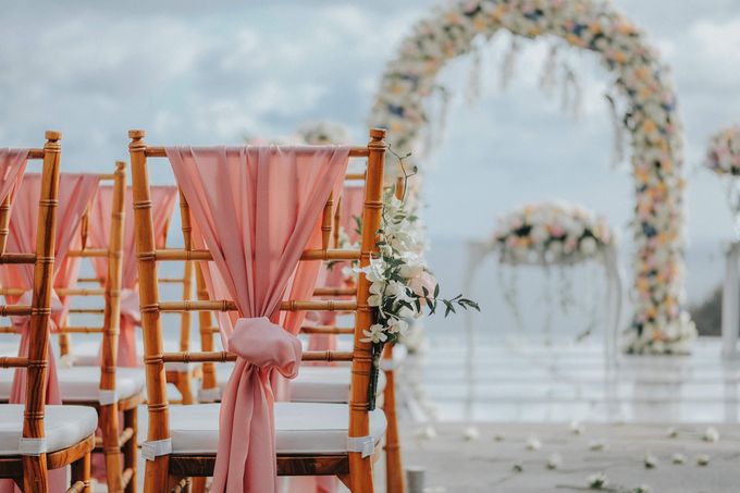 Blush Pastel Wedding by Bali Flower Decor - 006 Blush Pastel Wedding by Bali Flower Decor - 006