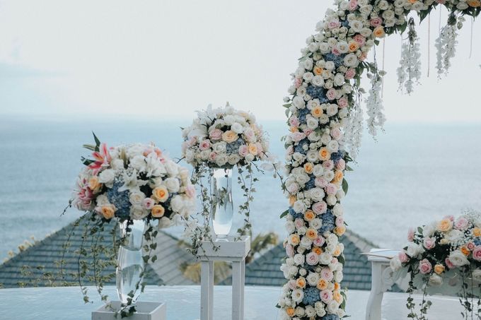 Blush Pastel Wedding by Bali Flower Decor - 008 Blush Pastel Wedding by Bali Flower Decor - 008