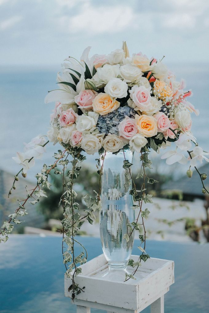 Blush Pastel Wedding by Bali Flower Decor - 010 Blush Pastel Wedding by Bali Flower Decor - 010
