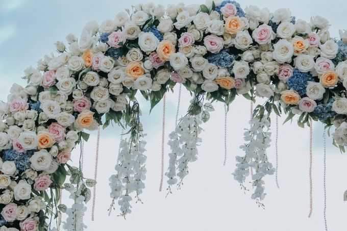 Blush Pastel Wedding by Bali Flower Decor - 017 Blush Pastel Wedding by Bali Flower Decor - 017