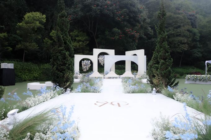 Sarah & Geordy Wedding Decoration at Gedong Putih by Valentine Wedding Decoration - 045