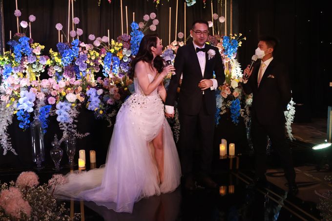 MC Wedding Intimate At Double Tree by Hilton Jakarta - Anthony Stevven by Levine Decoration - 023