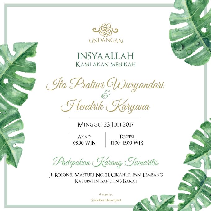 E Invitation Ita dan Hendrik by ideberideproject - 001 E Invitation Ita dan Hendrik by ideberideproject - 001