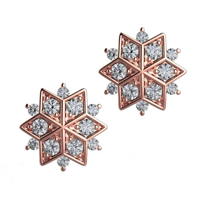 Snowflakes Collection by Mirage Jeweler - 003 Snowflakes Collection by Mirage Jeweler - 003