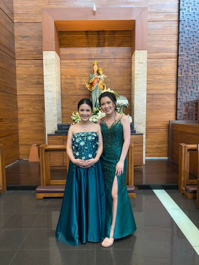 Regina's Custom Maternity Gown by For My Bride