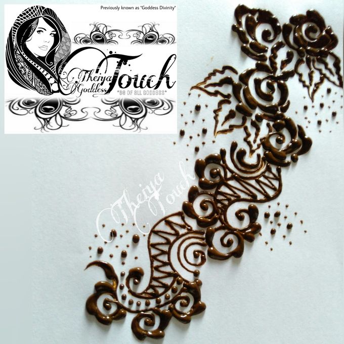 Henna Artwork Designing by Theiya Goddess Touch - 016 Henna Artwork Designing by Theiya Goddess Touch - 016