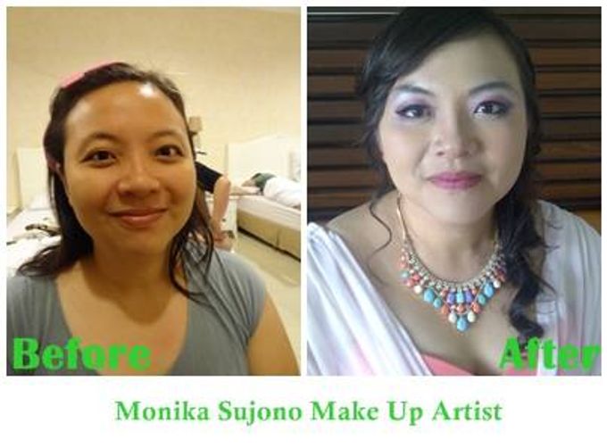 Before After Make up by Monika Sujono Make Up Artist - 003 Before After Make up by Monika Sujono Make Up Artist - 003