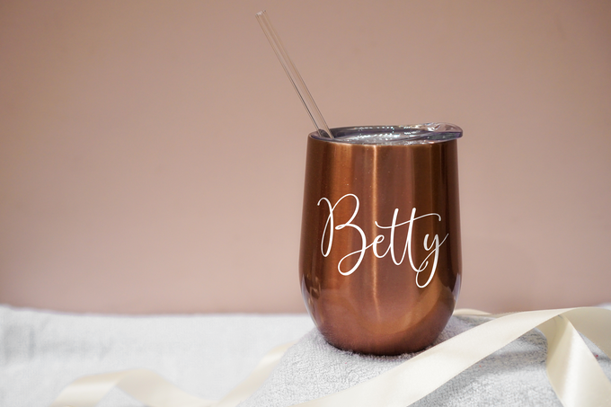 Personalized Gifts Wine Tumbler Set by Kelsye Studio - 001 Personalized Gifts Wine Tumbler Set by Kelsye Studio - 001