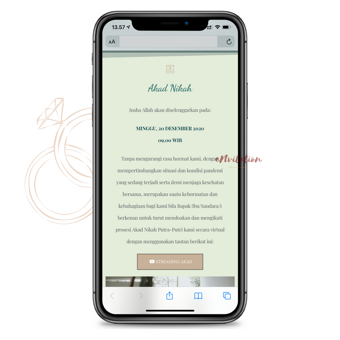 Sarah & Irvan Wedding Invitation by Envitation Planner - 003 Sarah & Irvan Wedding Invitation by Envitation Planner - 003