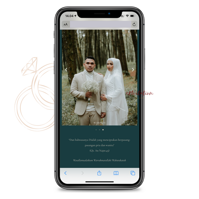 Sarah & Irvan Wedding Invitation by Envitation Planner - 010 Sarah & Irvan Wedding Invitation by Envitation Planner - 010