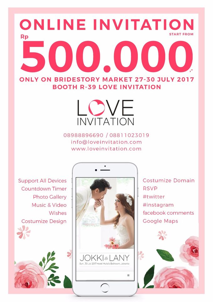 Bride Story Market 2017 Promo ! IDR 500.000,- by Love Invitation - 002 Bride Story Market 2017 Promo ! IDR 500.000,- by Love Invitation - 002