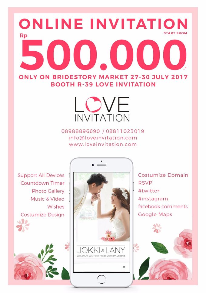 Bride Story Market 2017 Promo ! IDR 500.000,- by Love Invitation - 002