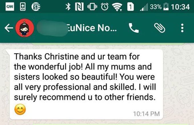 Reviews from Clients by Makeupwifstyle - 019 Reviews from Clients by Makeupwifstyle - 019