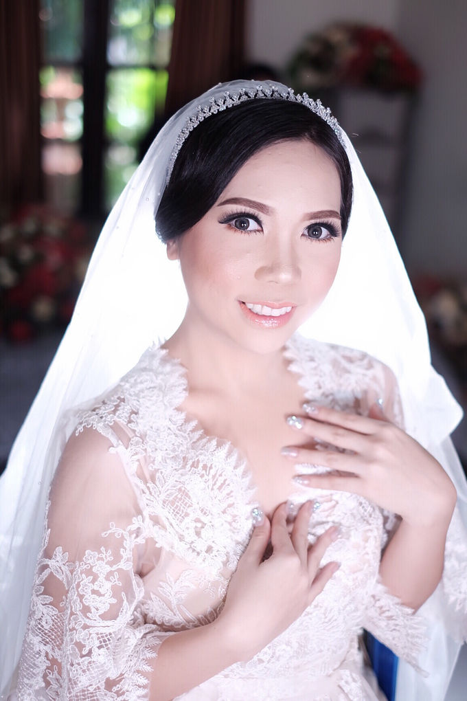 Tetty wedding makeup by LECIEL DESIGN - 005