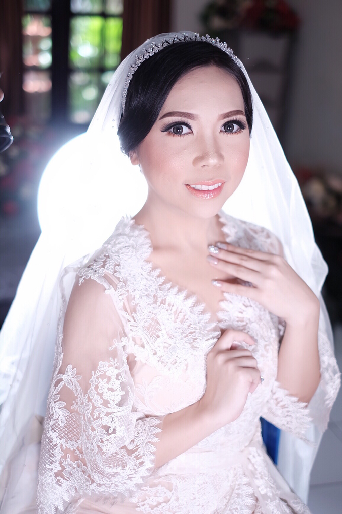 Tetty wedding makeup by LECIEL DESIGN - 004
