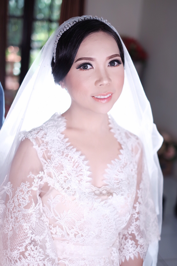 Tetty wedding makeup by LECIEL DESIGN - 006