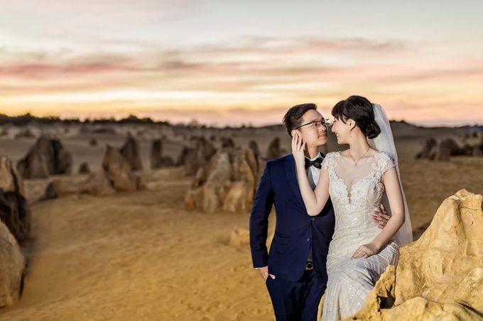 Perth Destination Pre-Wedding Photoshoot by Angel Chua Makeup and Hair - 014