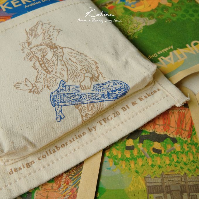 Bank Indonesia & G20: "The Golden Land Indonesia; Coffee Pouch” Exclusive Custom Souvenir Project by Kakena Craft House - 003 Bank Indonesia & G20: "The Golden Land Indonesia; Coffee Pouch” Exclusive Custom Souvenir Project by Kakena Craft House - 003