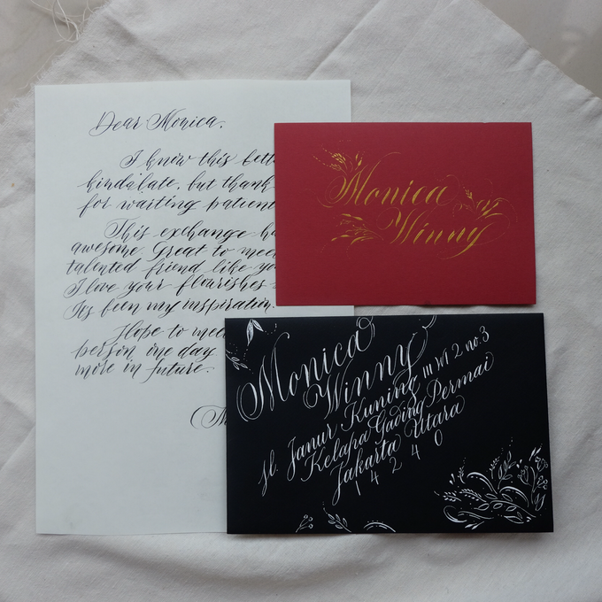 Snail Mail for Our Talented Calligrafriend by Novitawjya Calligraphy - 004 Snail Mail for Our Talented Calligrafriend by Novitawjya Calligraphy - 004
