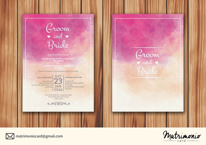 Wedding invitation by VIN'S Project - 008