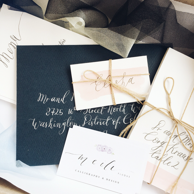 Spring theme invitations design by Meilifluous Calligraphy & Design - 004 Spring theme invitations design by Meilifluous Calligraphy & Design - 004