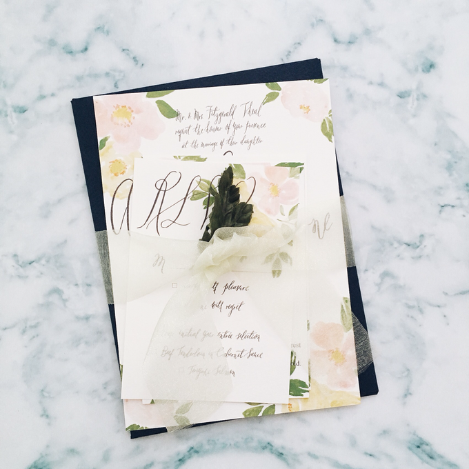 Spring theme invitations design by Meilifluous Calligraphy & Design - 005 Spring theme invitations design by Meilifluous Calligraphy & Design - 005