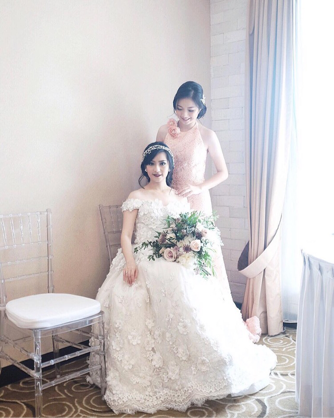 Vintage Wedding : Yura & Vanessa Espousal by Elsie Chrysila Brides - 007