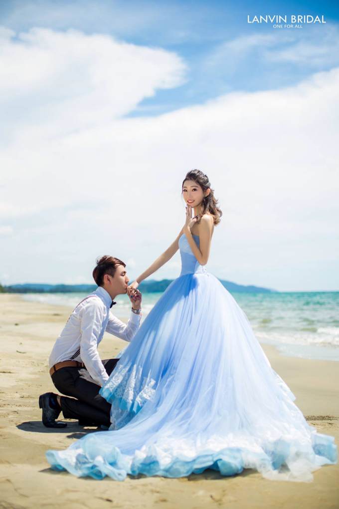 Local photo shooting (beach) by lanvin bridal - 002