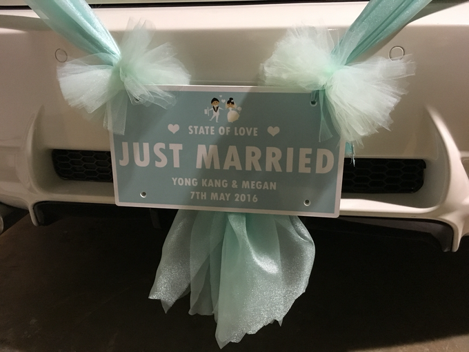 Wedding car decorations by PERFECT WEDDING CAR SG - 006 Wedding car decorations by PERFECT WEDDING CAR SG - 006