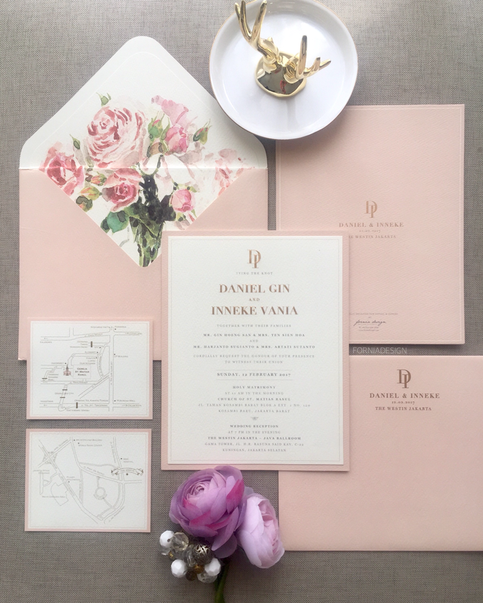 Daniel Inneke S Wedding Invitation By Fornia Design Invitation
