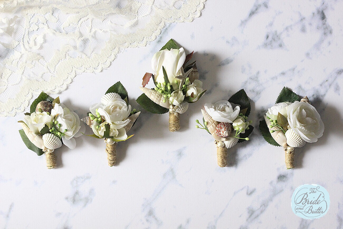 CUSTOM BOUTONNIERES vol 02 by The Bride and Butter - 003 CUSTOM BOUTONNIERES vol 02 by The Bride and Butter - 003