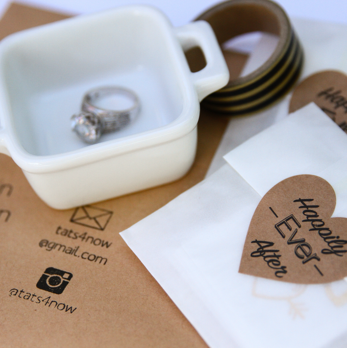 Gold bachelorette temp tats by Tats4now LLC - 004 Gold bachelorette temp tats by Tats4now LLC - 004