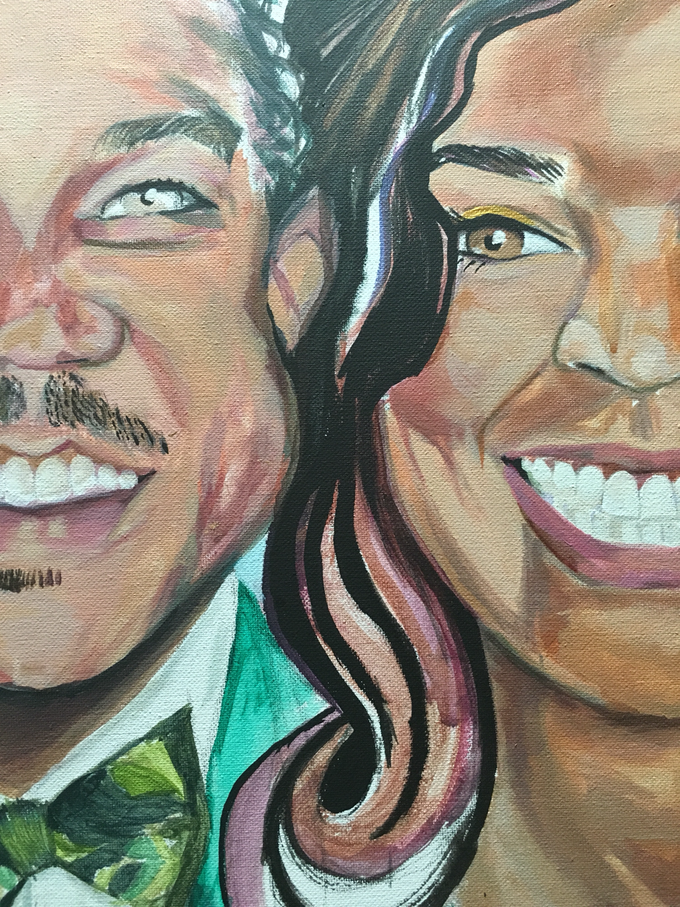 Custom Couple Art by Amber R Taylor Live Art - 003 Custom Couple Art by Amber R Taylor Live Art - 003