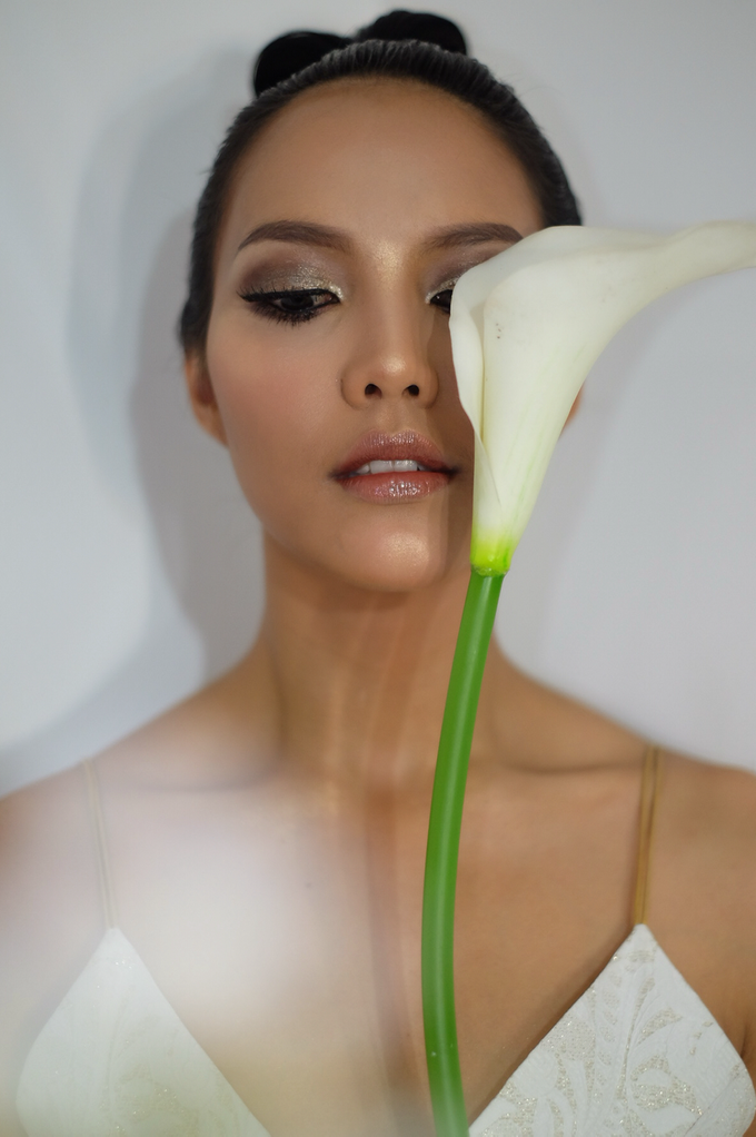 Veronika ANTM TWINS in white by FIMUA Makeup Artist - 002