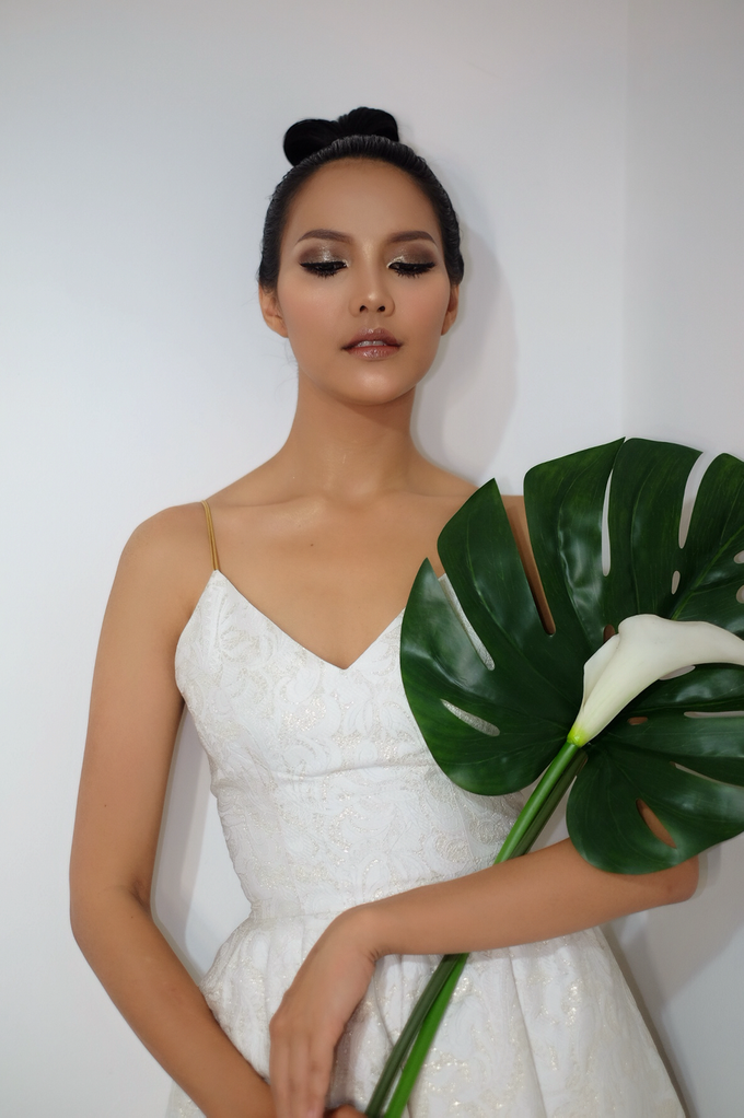 Veronika ANTM TWINS in white by FIMUA Makeup Artist - 008