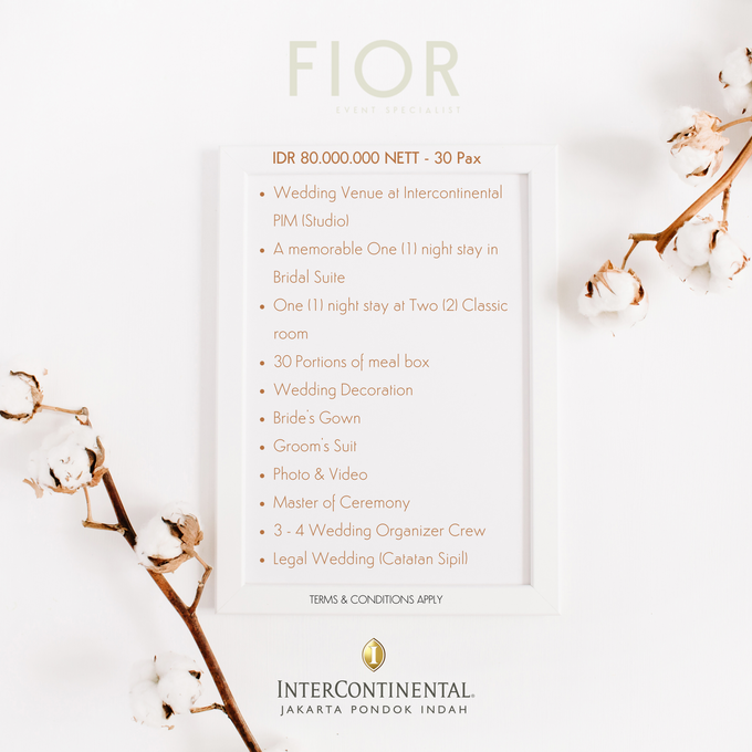 Special Deals Booking Period until 31 August 2020 by FIOR - 005 Special Deals Booking Period until 31 August 2020 by FIOR - 005