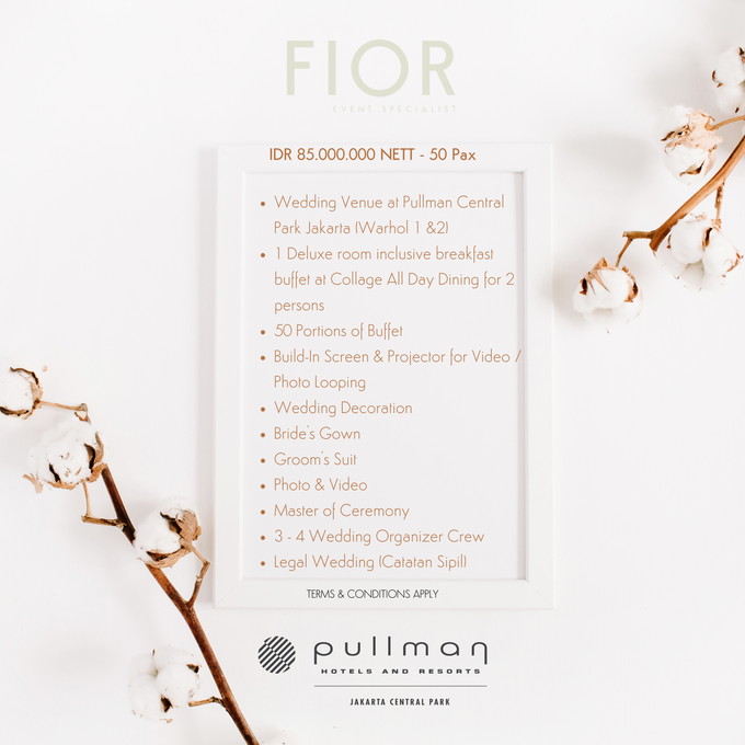 Special Deals Booking Period until 31 August 2020 by FIOR - 008 Special Deals Booking Period until 31 August 2020 by FIOR - 008