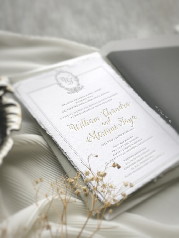 William & Meriani's letterpress wedding invitation by Fornia Design Invitation - 005 William & Meriani's letterpress wedding invitation by Fornia Design Invitation - 005