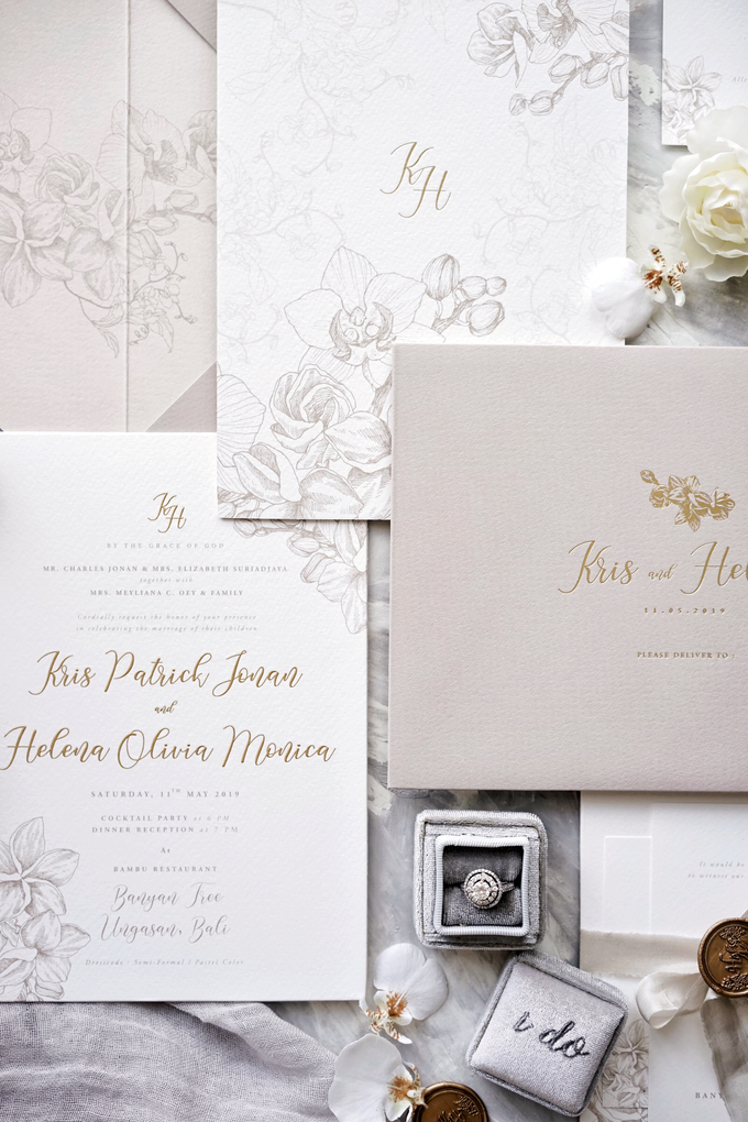 Kris & Helena by Fornia Design Invitation - 001 Kris & Helena by Fornia Design Invitation - 001