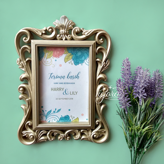 Frame 4r Crown Vintage By Kejora Gift Souvenir Bridestory Com