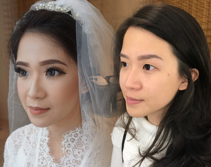 Ms. A Wedding Makeup Trial by Francisca Leony MUA - 001