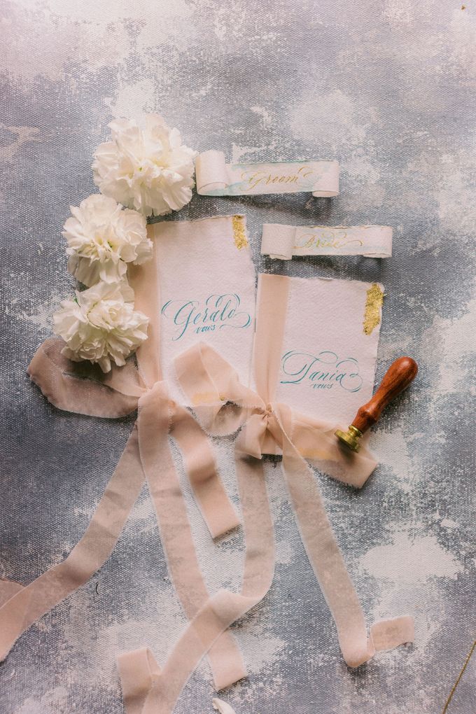 THE WEDDING OF GERALD & TANIA by Things by Mona Calligraphy & Design - 002 THE WEDDING OF GERALD & TANIA by Things by Mona Calligraphy & Design - 002