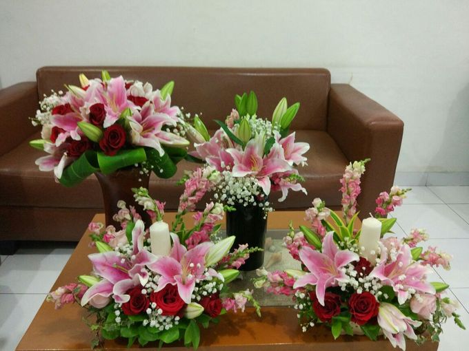 Rangkaian Bunga Wedding Aniversarry 40th By Nanami Florist Bridestory Com