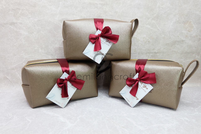 Premium boxy pouch packaging ribbon James & Nancy by Gemilang Craft - 001 Premium boxy pouch packaging ribbon James & Nancy by Gemilang Craft - 001